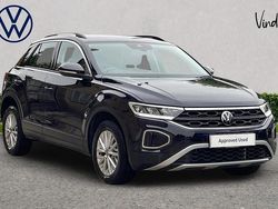 Black Used 2022 VW T-Roc Life SUV | £22,217 (Fair price)