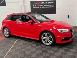 Red Used 2015 Audi A3 Sportback S-Line Hatchback | £8,995 (Fair price)