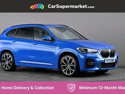 Blue Used 2022 BMW X1 M Sport SUV | £17,497 (Fair price)