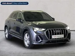Grey Used 2022 Audi Q3 S-Line SUV | £27,317 (Fair price)