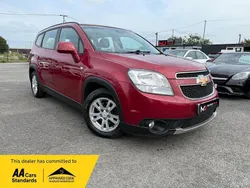 Red Used 2012 Chevrolet Orlando LT MPV | £3,145 (Fair price)