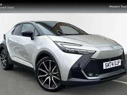 Silver Used 2024 Toyota C-HR Sport SUV | £32,299 (A bit pricey)