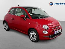 Red Used 2018 Fiat 500 Lounge Hatchback | £6,799 (Fair price)