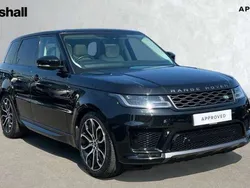 Black Used 2021 Land Rover Range Rover Sport HSE SUV | £36,557 (Good price)