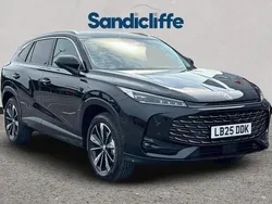 Metallic black pearl Used 2024 MG HS Trophy SUV | £21,802 (Expensive)
