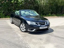 Black Used 2009 Saab 9-3 Cabriolet Aero Cabriolet | £6,490 (Fair price)