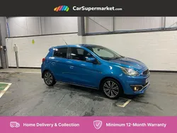 Blue Used 2017 Mitsubishi Mirage Hatchback | £7,197 (Fair price)