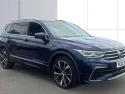 Blue Used 2022 VW Tiguan Allspace R-line SUV | £30,098 (Expensive)