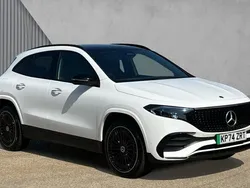 Polar white Used 2024 Mercedes EQA250+ AMG line SUV | £35,213