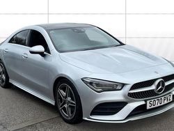 Silver Used 2020 Mercedes CLA180 AMG Line Premium Plus Sedan | £21,586 (Fair price)