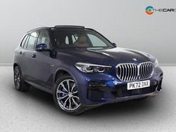 Blue Used 2022 BMW X5 M Sport SUV | £42,975 (Good price)