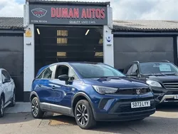 Blue Used 2023 Vauxhall Crossland X Design Edition SUV | £15,995 (Expensive)