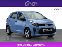 Blue Used 2018 Kia Picanto Hatchback | £6,649 (A bit pricey)
