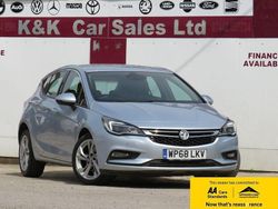 Silver Used 2018 Vauxhall Astra SRi Hatchback | £8,995 (Fair price)