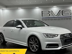 White Used 2017 Audi S4 Design Sedan | £24,994 (Fair price)