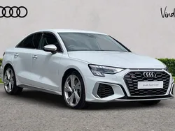 White Used 2022 Audi A3 Comfort Sedan | £31,900 (A bit pricey)