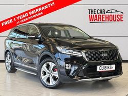 Black Used 2018 Kia Sorento GT-Line S SUV | £18,999 (Fair price)