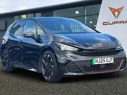 Midnight black Used 2025 Cupra Born e-Boost Hatchback | £24,950 (Fair price)