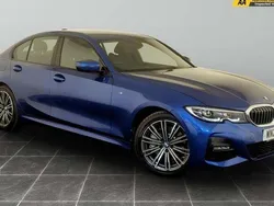 Blue Used 2021 BMW 330e M Sport Sedan | £20,595 (Good price)