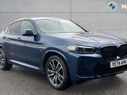 Blue Used 2024 BMW X4 M Sport SUV | £46,751 (Fair price)