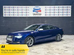 Blue Used 2013 Audi S5 Comfort Coupe | £9,995 (Expensive)