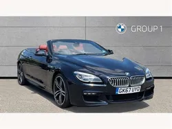 Carbon black Used 2017 BMW 650 Cabriolet M Sport Cabriolet | £26,095