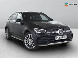 Black Used 2019 Mercedes GLC220 AMG Line Premium SUV | £23,675 (Fair price)