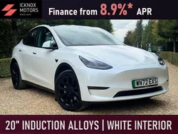 White Used 2022 Tesla Model Y Long Range AWD SUV | £26,495 (Fair price)