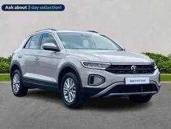 Grey Used 2025 VW T-Roc Life SUV | £23,396 (Fair price)