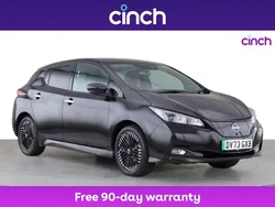 Black Used 2023 Nissan Leaf N-Connecta Hatchback | £11,999 (Fair price)