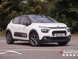 White Used 2021 Citroën C3 PureTech Hatchback | £10,699 (Fair price)