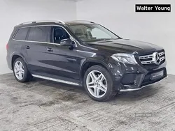 Black Used 2016 Mercedes GLS350 AMG line SUV | £24,995 (Fair price)