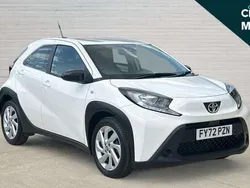 White Used 2022 Toyota Aygo PURE Hatchback | £12,049 (Fair price)