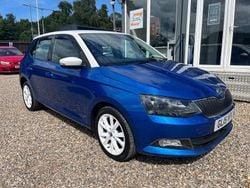 Blue Used 2015 Skoda Fabia SE L Hatchback | £5,890 (Fair price)