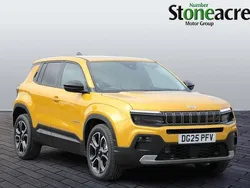 Yellow New 2025 Jeep Avenger Summit SUV | £23,495 (Fair price)