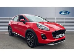 Red Used 2021 Ford Puma Titanium SUV | £13,337 (Good price)