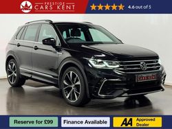 Black Used 2021 VW Tiguan R-line SUV | £24,645 (Fair price)