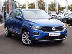 Blue Used 2018 VW T-Roc SEL SUV | £16,599 (Good price)