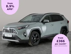 Green Used 2020 Toyota RAV4 Hybrid SUV | £23,572 (A bit pricey)