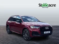 Red Used 2021 Audi Q7 Black Edition SUV | £39,995 (Good price)