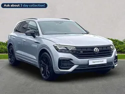 Silver Used 2022 VW Touareg Black Edition SUV | £44,573 (Fair price)