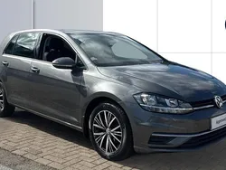 Grey Used 2018 VW Golf VII SE Hatchback | £13,821 (Fair price)