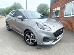 Silver New 2025 Ford Puma Gen-E ST-Line SUV | £23,995