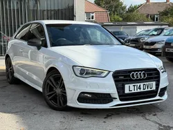 White Used 2014 Audi A3 S-Line Hatchback | £10,695 (Fair price)