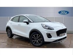 White Used 2023 Ford Puma Gen-E Titanium SUV | £15,495 (Fair price)