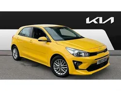 Yellow Used 2022 Kia Rio 2 Hatchback | £11,292 (Fair price)