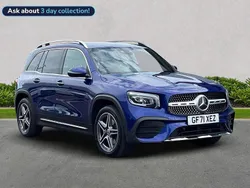 Blue Used 2022 Mercedes GLB200 AMG Line Premium SUV | £25,799 (Fair price)