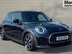 Blue Used 2021 Mini Cooper Exclusive Hatchback | £17,023 (Fair price)