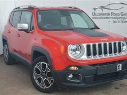 Red black Used 2015 Jeep Renegade Limited SUV | £8,295 (Fair price)