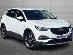 White Used 2018 Vauxhall Grandland X Sport SUV | £12,995 (Fair price)